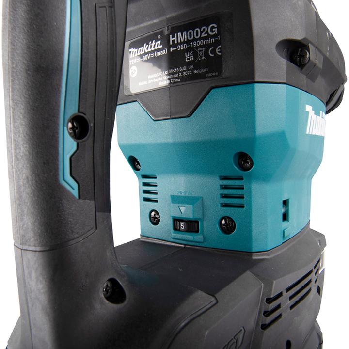 Actual product image Makita XGT HM002GZ03 Battery Chisel Hammer 40VMAX (Rechargeable battery operated, 40 V)