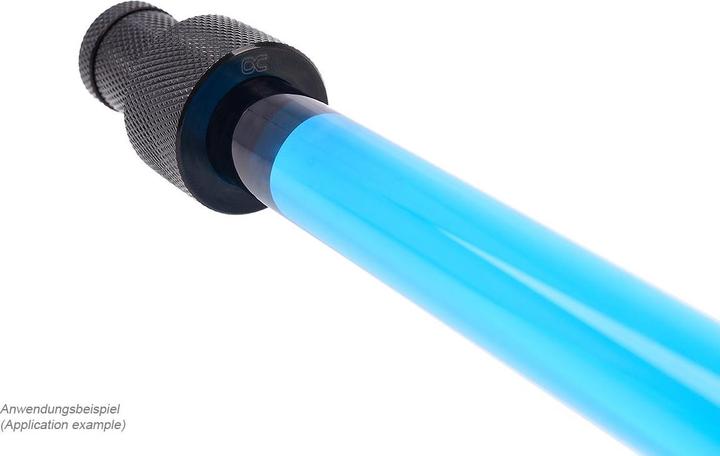 Actual product image Alphacool Borosilicate glass 16/11mm 90° 20/40cm (0.60 m, Glass)