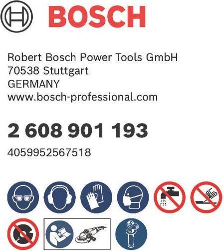 Immagine prodotto Bosch Professional Zubehör Expert Carbide Multi Wheel X-LOCK, 125 mm, 22,23 mm