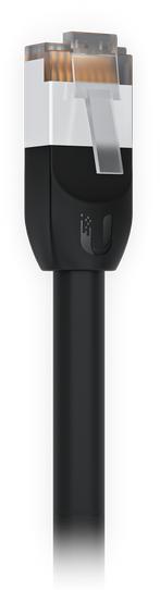 Actual product image Ubiquiti UACC-CABLE-PATCH-OUTDOOR-2M-BK - Patch Cable outdoor, 2 m, black (S/UTP, CAT5e, 2 m)