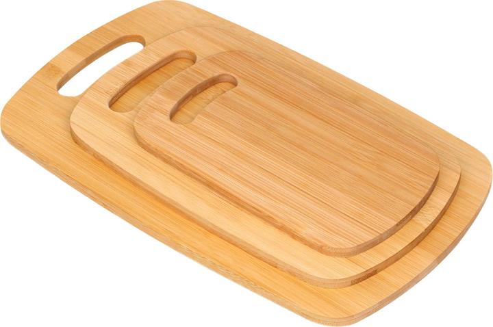 Cheffinger Set of 3 bamboo chopping boards