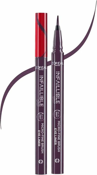 Produktbild L'Oréal Paris Infallible Grip Micro Fine 0.01mm 36H Eyeliner Dew Berry (04 Dew Berry)