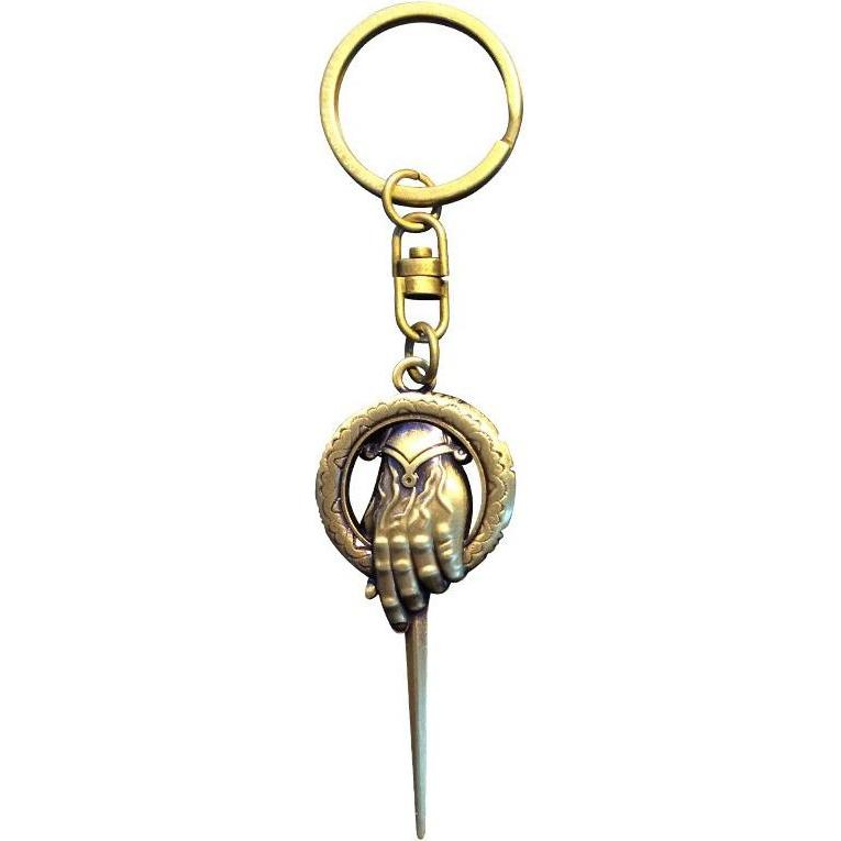 ABYstyle, Portachiavi, GAME OF THRONES - Keychain 3D Hand of King X2