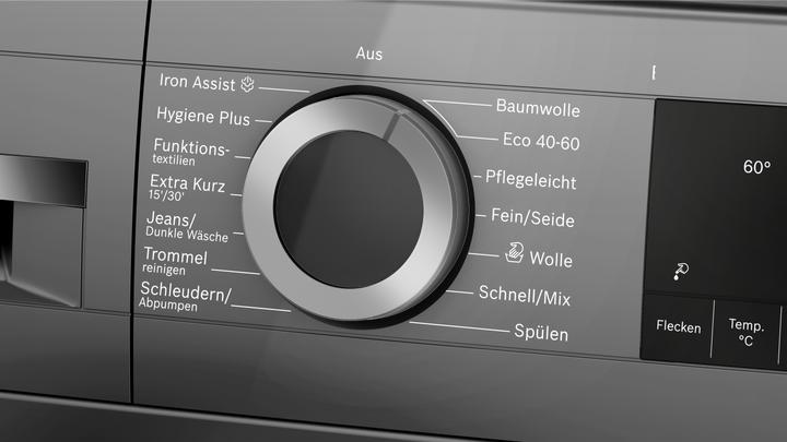 Produktbild Bosch Hausgeräte Serie 6, Waschmaschine, Frontlader, 9 kg, 1400 U/min., WGG244ZR90, ID WGG244ZR90 (9 kg, Links)