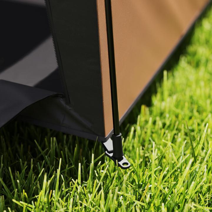 Immagine prodotto PawHut Haustierzelt Polyester Braun (Tenda per cani)