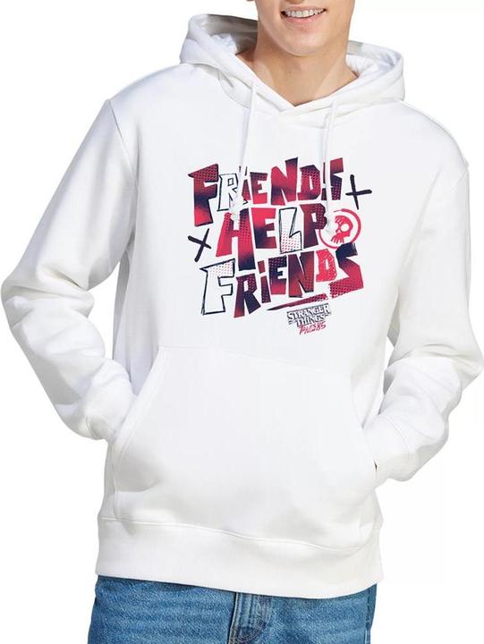 Produktbild Stranger Friends Help Kapuzenpullover (L)