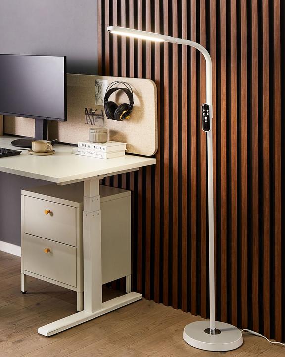 Immagine prodotto Beliani Lampada da terra LED Bianco ARIES (540 lm)