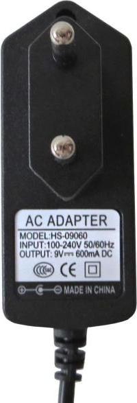 Actual product image keepdrum 9V 500mA power supply AC adapter