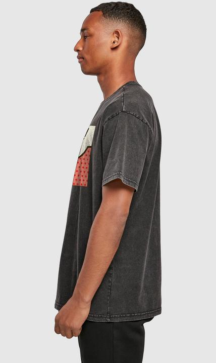 Produktbild Merchcode Silent Sign Comic Acid Washed Oversized Tee - 116363 (S)