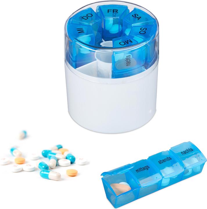 Relaxdays Tablettenbox