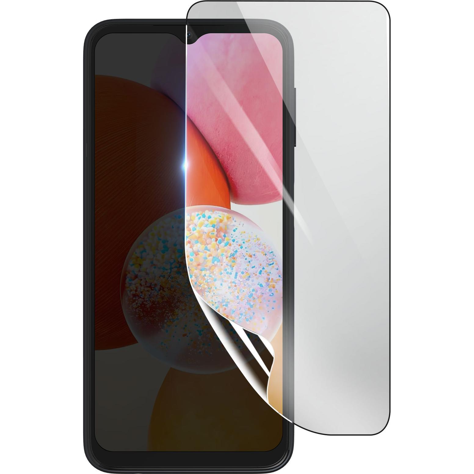 3MK Hydrogel Bildschirmfolie für Samsung Galaxy A14 (1 Stück, Samsung Galaxy A14), Smartphone Schutzfolie, Transparent