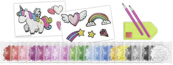 Image du produit Ursus Autocollant à motif de diamant peignant une licorne
