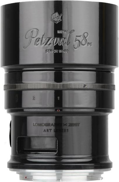 Produktbild Lomo New Petzval 58 Bokeh Control (Nikon F, APS-C / DX)