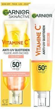 Actual product image Garnier Vitamin C Anti-UV Daily Glow (Suntan cream, SPF 50, 40 ml)