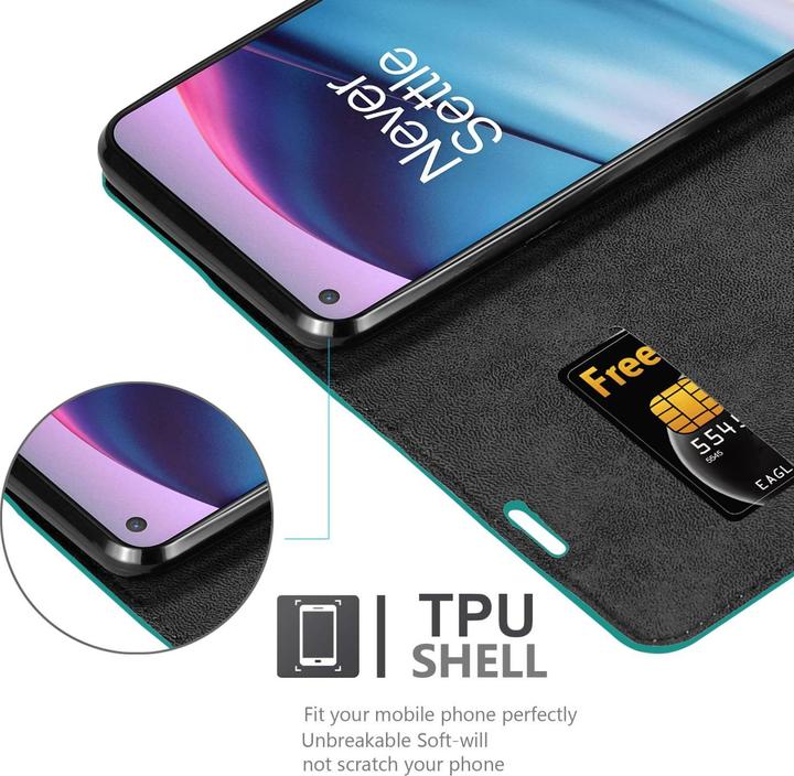 Produktbild Cadorabo Book Invis. Magnet Hülle (OnePlus Nord CE 5G)