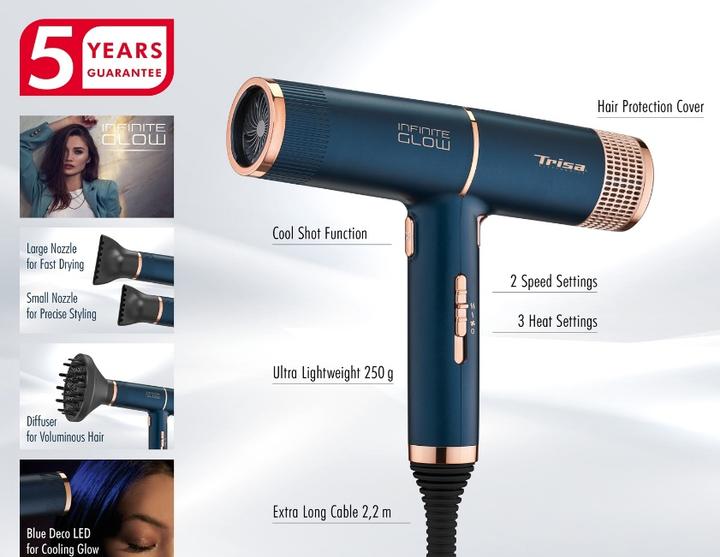 Trisa Haartrockner Infinite Glow