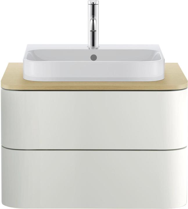 Produktbild Duravit Aufsatzwaschbecken 50 x 40 cm Happy D.2 Plus weiss 2360500000 (400 mm, 500 mm)