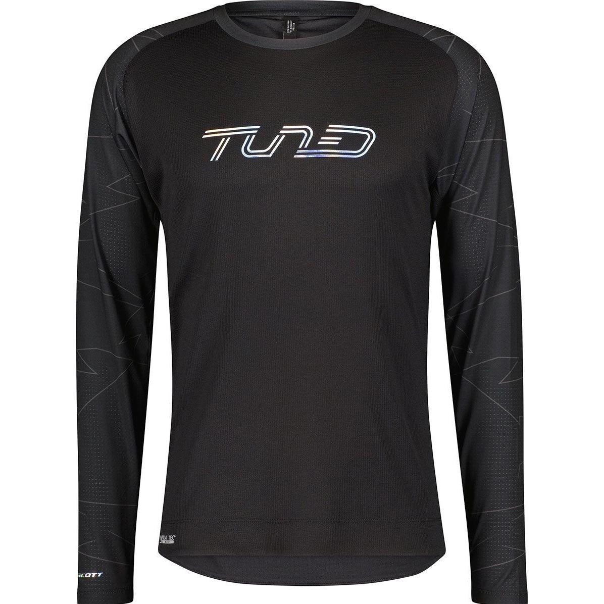 Scott Sports, Herren, Velotrikot, Trail Tuned Herren Biketrikot (S), Schwarz, S