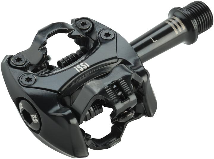 Produktbild iSSi Flash III Pedal SPD + 6 mm (Bearing/Bushing). BlackOut Black.