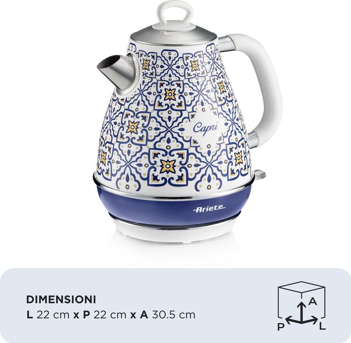Image du produit Ariete 2869 Bouilloire Capri (1.70 l)