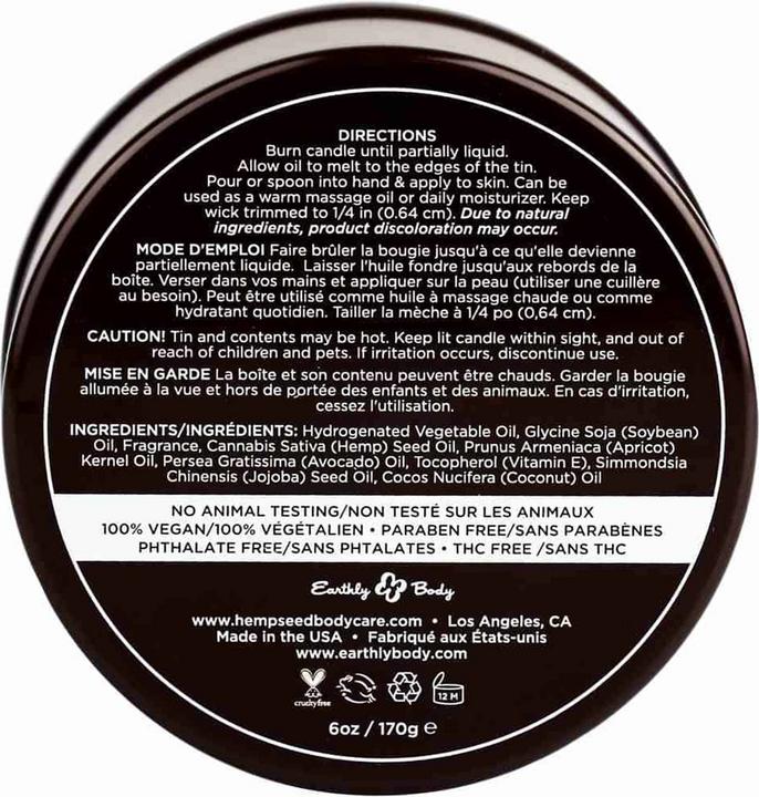 Immagine prodotto Shots Guavalava Massage Candle with Guava and Blackberry Scent - 6oz /