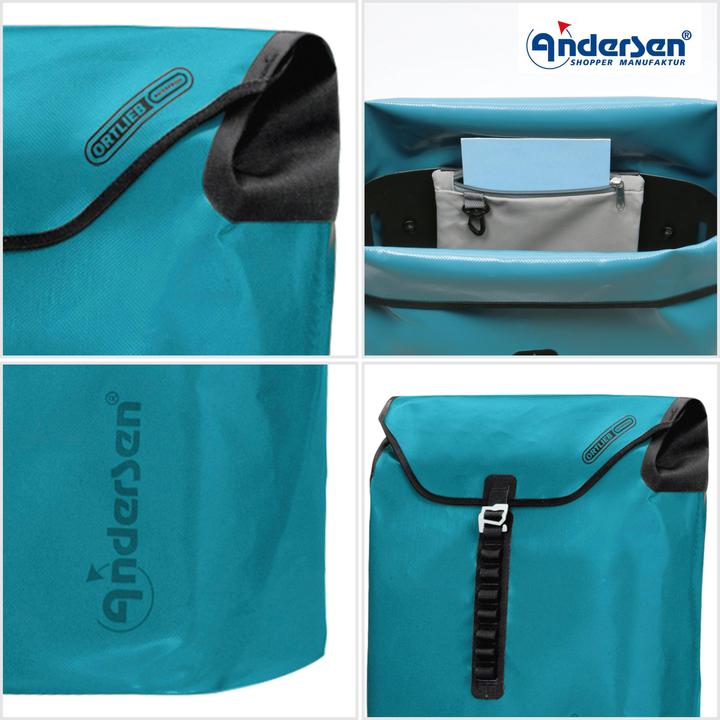 Produktbild Andersen Royal Shopper Ortlieb Einkaufstrolley 65 cm mit Lufträdern