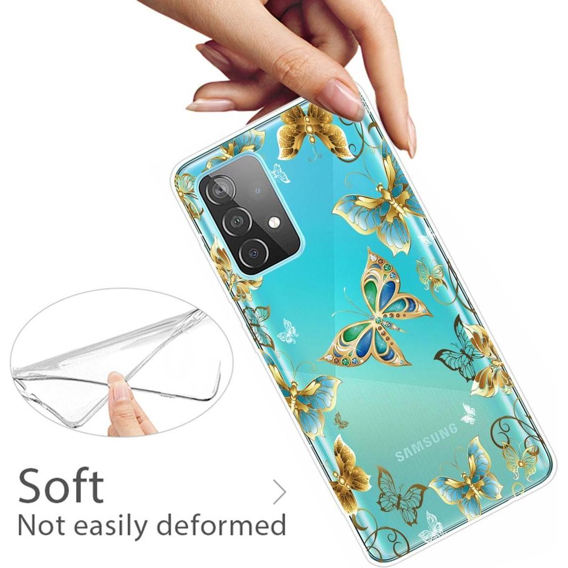 Thumbnail - König Design Hülle Handy Schutz für Samsung Galaxy A52 4G 5G A52s Case Cover Etui Transparent (Samsung Galaxy A52, Samsu...