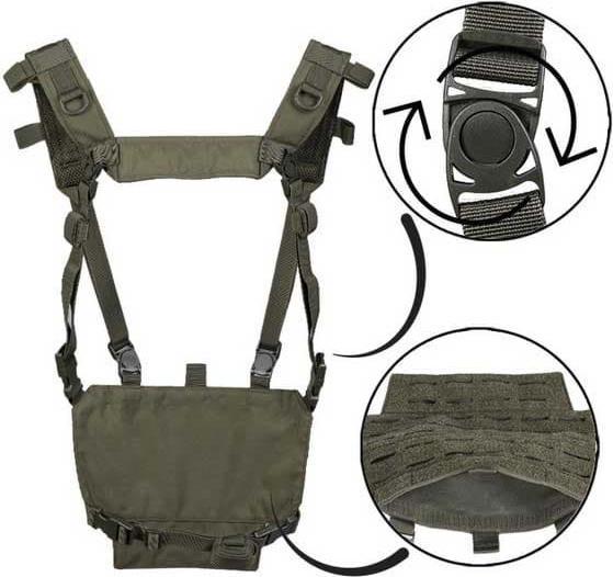 Image du produit Mil-tec Lightweight Chest Rig OD Green