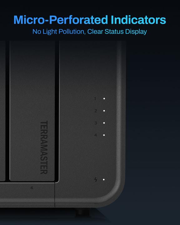 Actual product image Terramaster F4-425 Intel Celeron N5095 Quad Core 2.0GHz, 4G (0 TB)