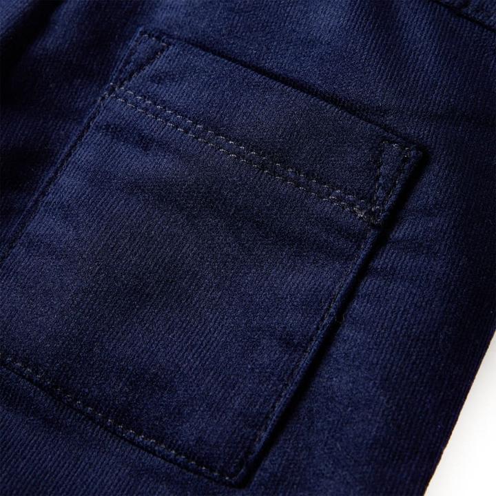 Produktbild VidaXL Kinderhose Dunkles Marineblau 140,Material: 98 % Baumwolle (140)