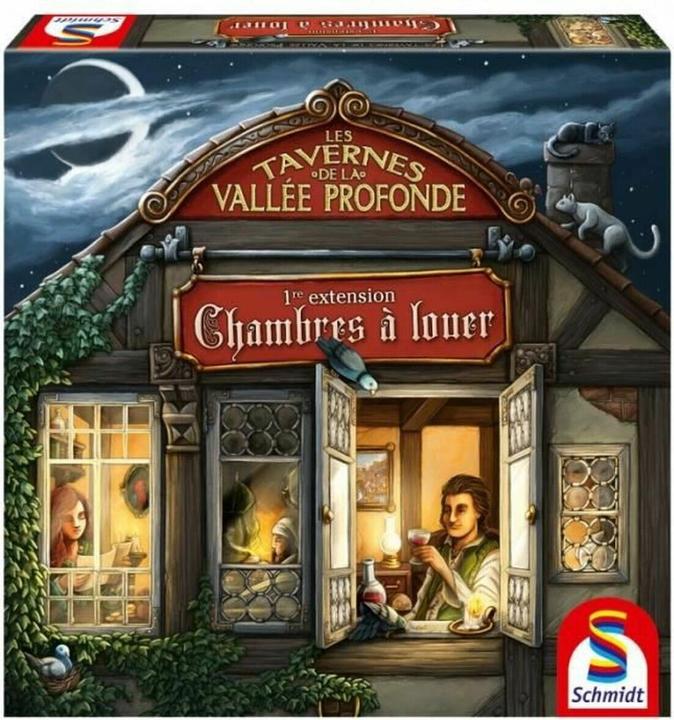 Actual product image Schmidt Spiele Les Tavernes extension f (French, 2 - 4 Players)