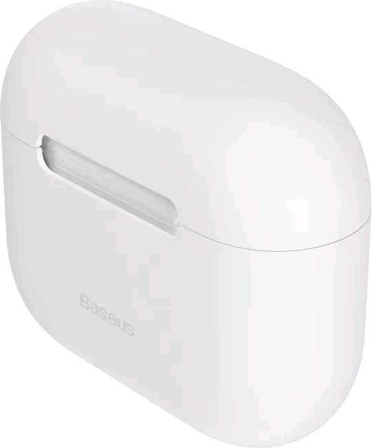 Actual product image Baseus Super Thin Silica Gel Case For Pods2021White (Headphone sleeve)