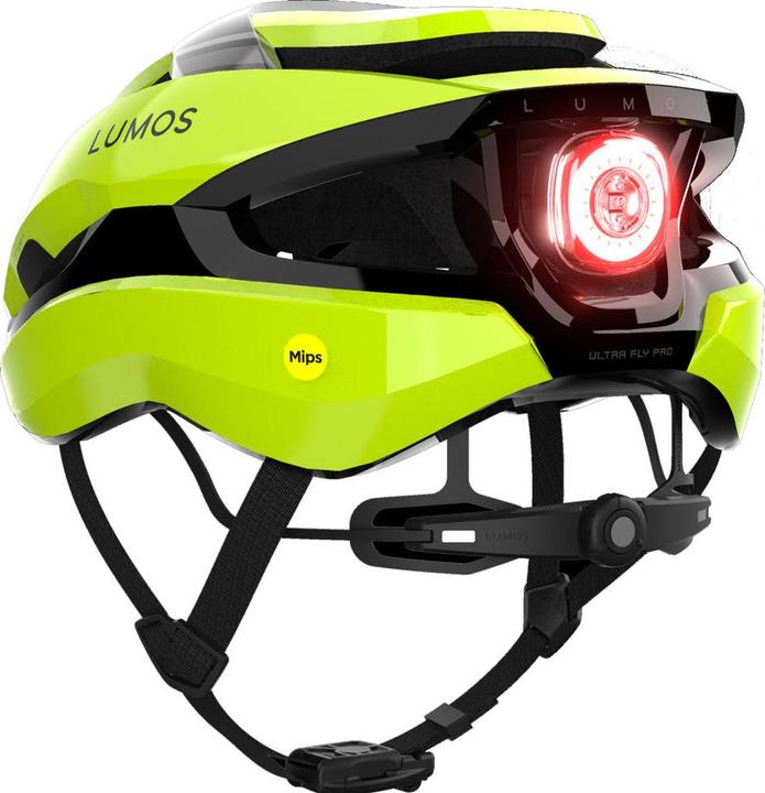 Produktbild Lumos Ultra Fly Pro Mips + Firefly - hyper green (54 - 61 cm)