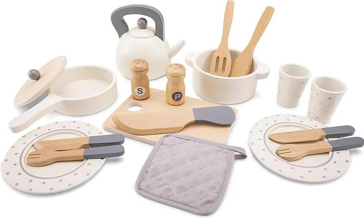 New Classic Toys Stoviglie in legno