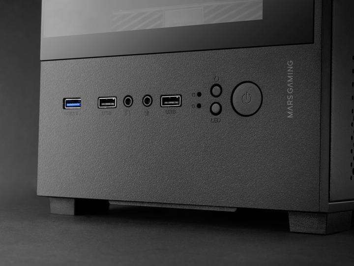 Actual product image Mars Gaming MC-SE2 (mATX, Mini-ITX)