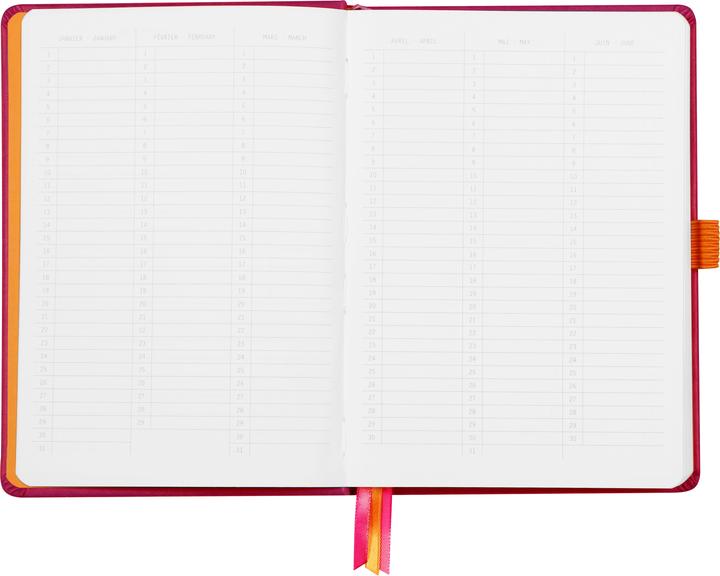 Actual product image Rhodia Rhodiarama Goalbook (A5, Checked, Hardcover)
