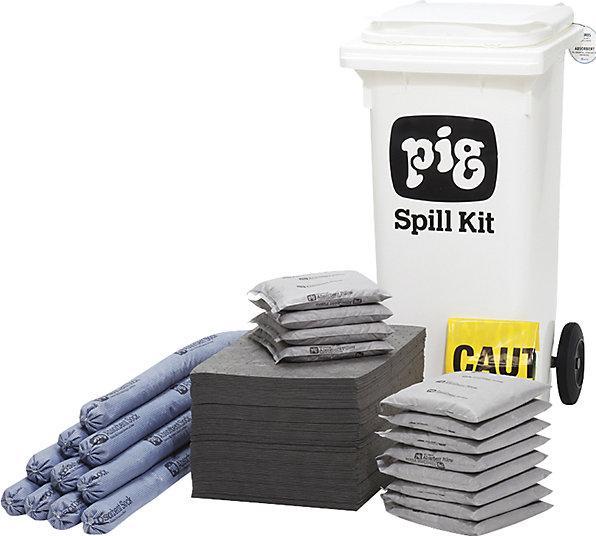 Actual product image Pig Mobile emergency kit, small, universal version, absorbs 87.9 l. (100 pcs.)
