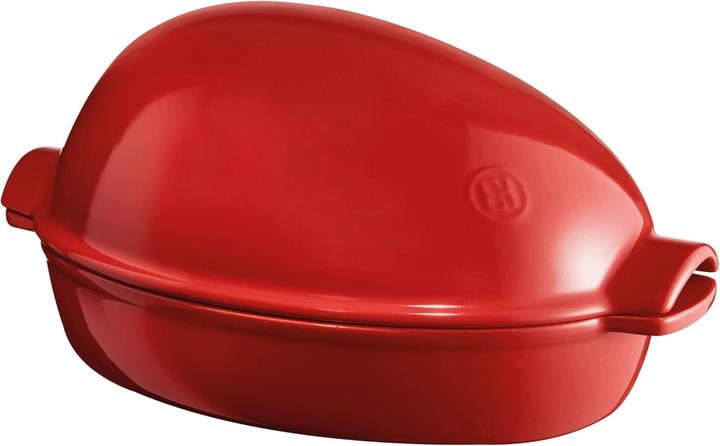 Emile Henry EH349544 Roaster, ceramic, ceramic, Grand Cru, x-Large (Frying pan)
