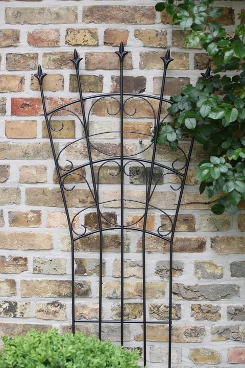 Produktbild Siena Garden Rankgitter aus Metall anthrazit unterverzinkt 60x156cm (156 cm, 60 cm)