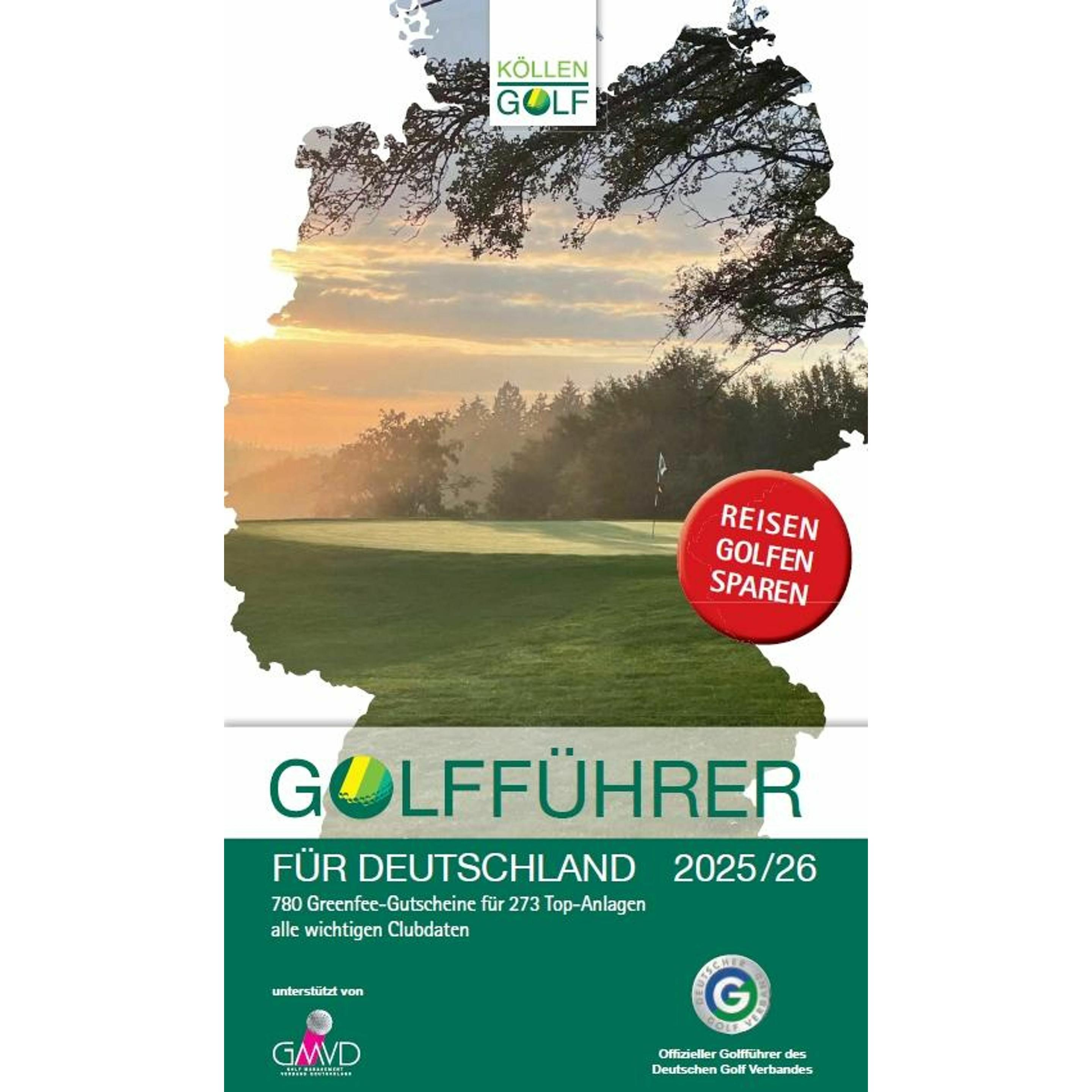 Golffhrer fr Deutschland 2025/26, Ratgeber von Köllen Druck + Verlag GmbH