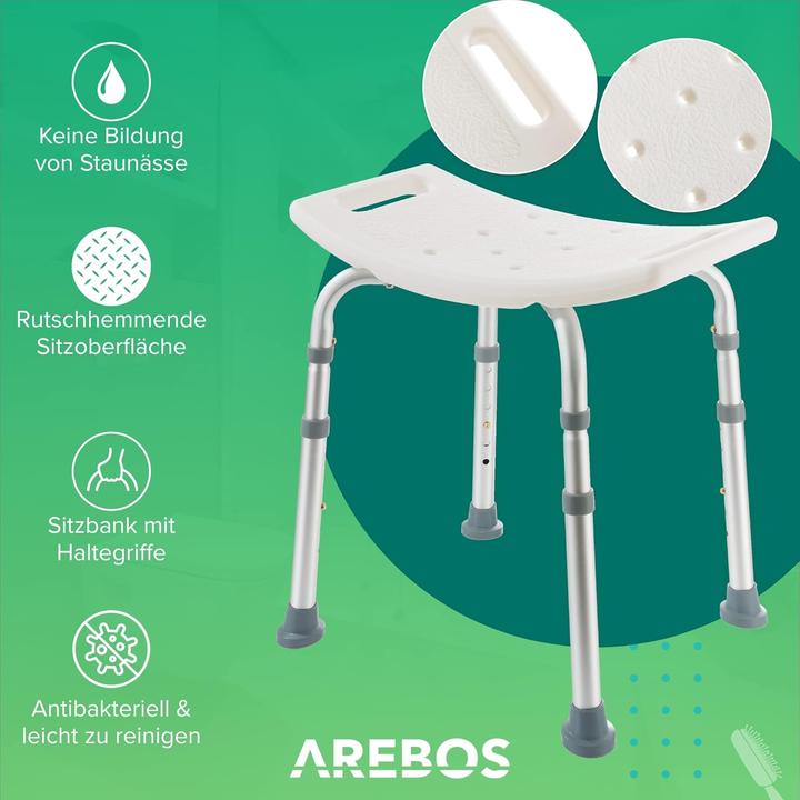 Produktbild Arebos Badhocker (100 kg)