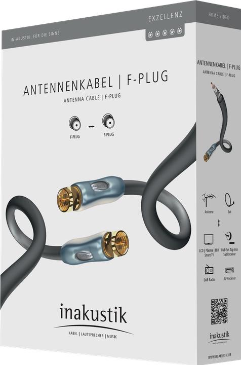 Produktbild Inakustik Exzellenz F-Plug (120 dB, SAT Kabel)