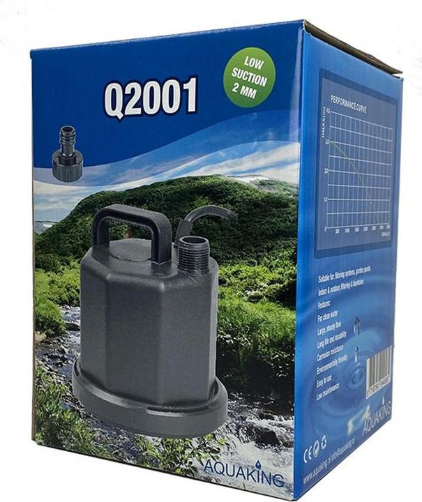 Image du produit AquaKing Q2001 Pompe submersible 2800 L/h (remplacement de Sicce Ultra Zero)