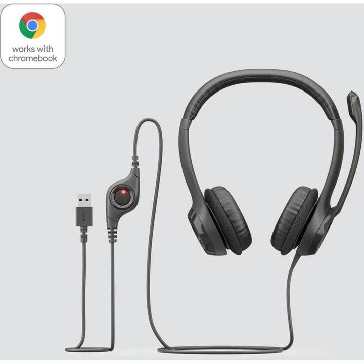 Actual product image Logitech H390 (Cable, USB-A)