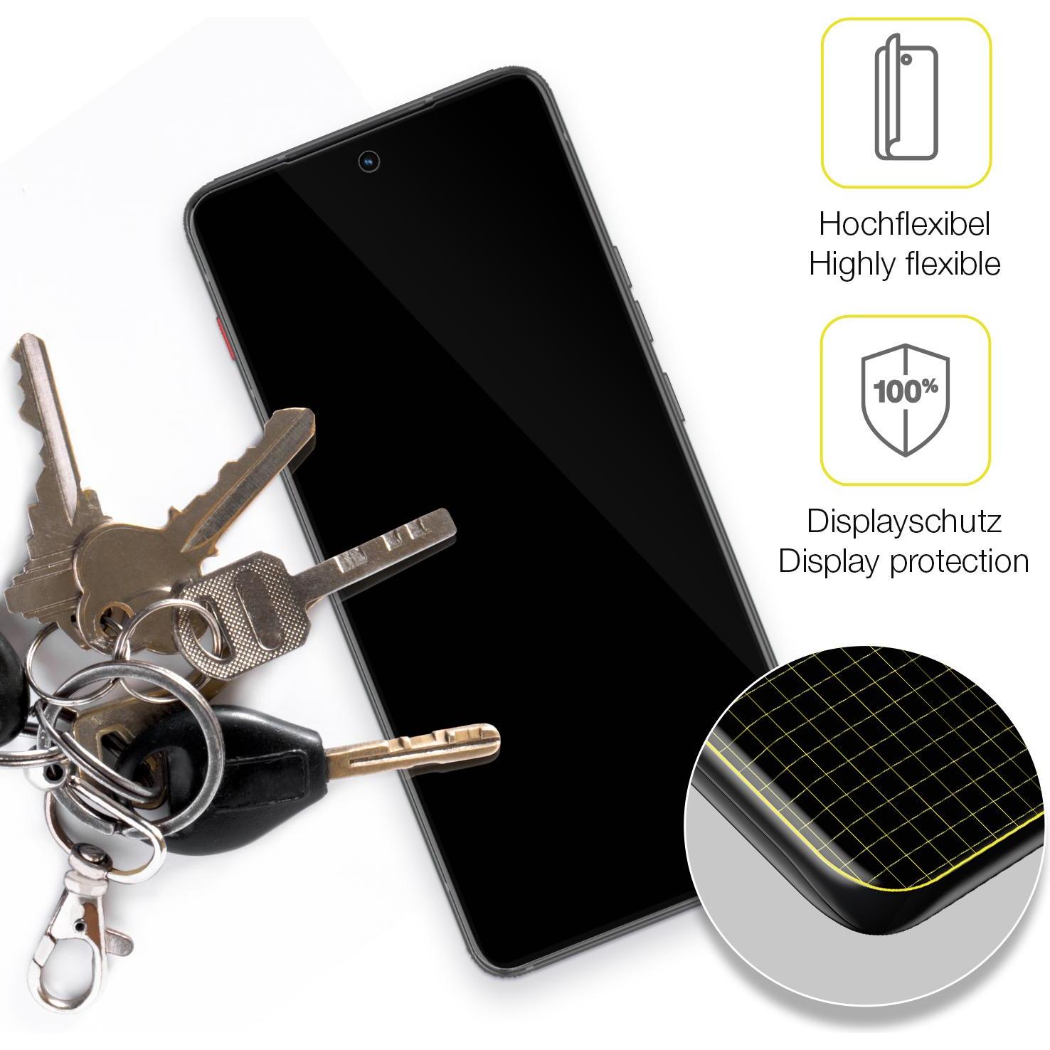 Thumbnail - Dipos Displayschutzfolie Full-Cover 3D (1 Stück, Motorola ThinkPhone), Smartphone Schutzfolie, Transparent