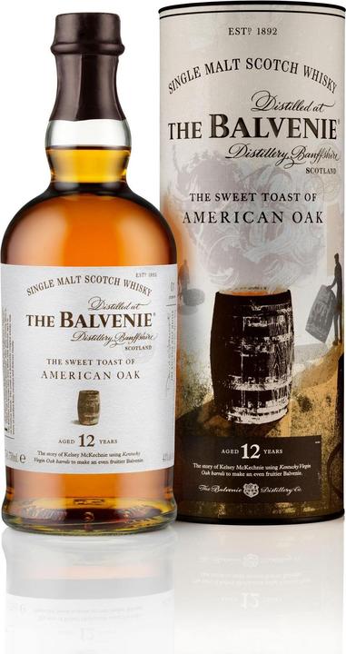 Produktbild Balvenie American Oak (Single Malt, Scotch Whisky, 1 x 70 cl)