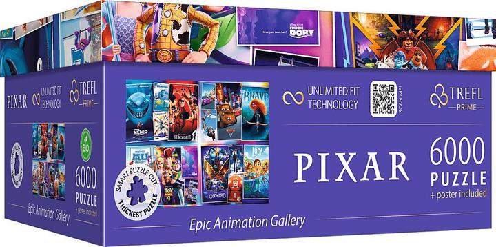 Productafbeelding Trefl Disney / Pixar Animationsgalerie (6000 onderdelen)