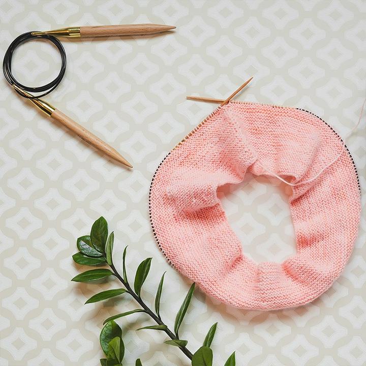 Immagine prodotto Knitpro Ago circolare per lavorare a maglia Basix Birch