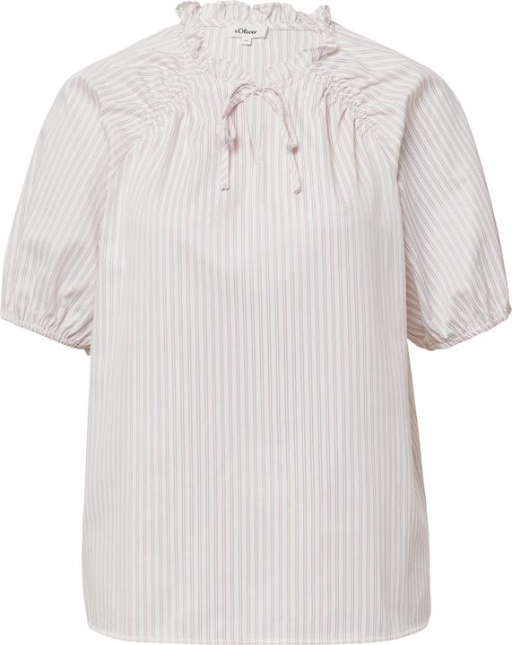 Immagine prodotto S.Oliver Bluse Bluse im Relaxed Fit mit Rüschenkragen (36)