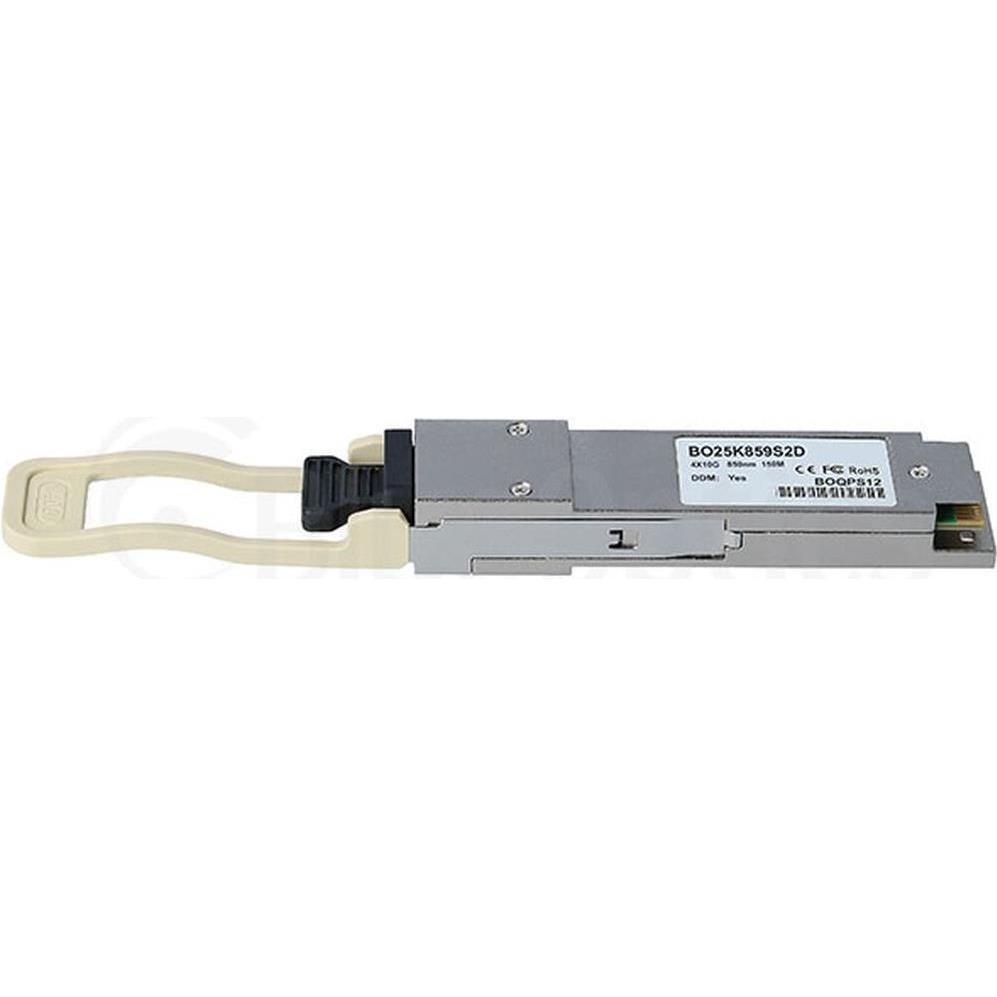 Thumbnail - CBO Avago AFBR-79EQDZ kompatibler BlueOptics QSFP BO25K859S2D, Transceiver, Silber